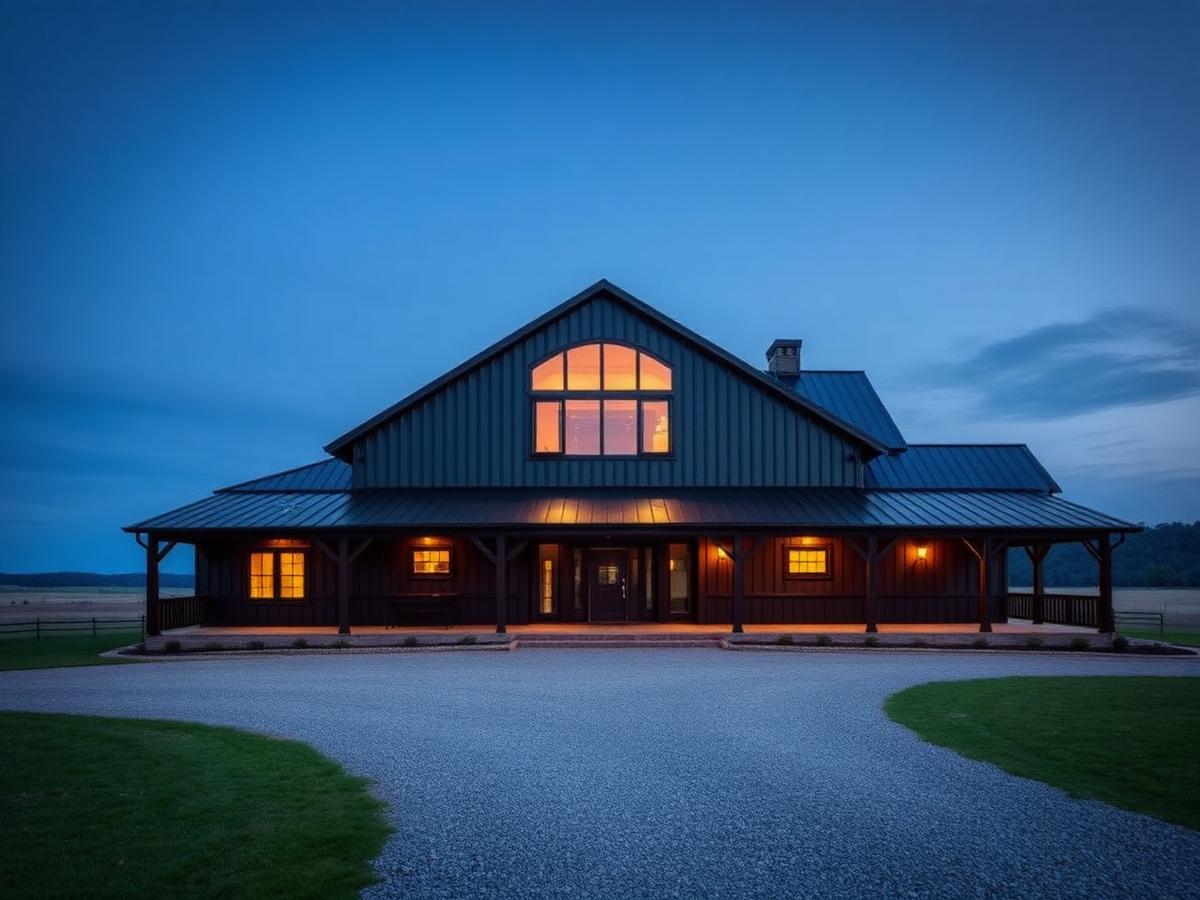 Barndominium built by TruBuild in Cumberland Cove Community, TN